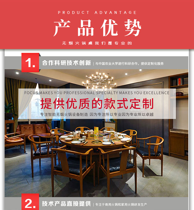 智能无烟火锅桌——因为专业，所以卓越(图5)