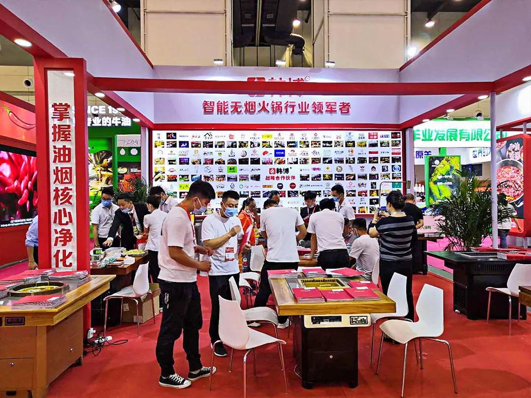 韩博科技第五届中国（郑州）火锅食材用品展现场风采(图6)