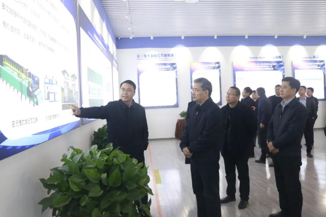 苏州市委副书记朱民视察调研环太湖有机废弃物处理利用示范中心（临湖）(图2)