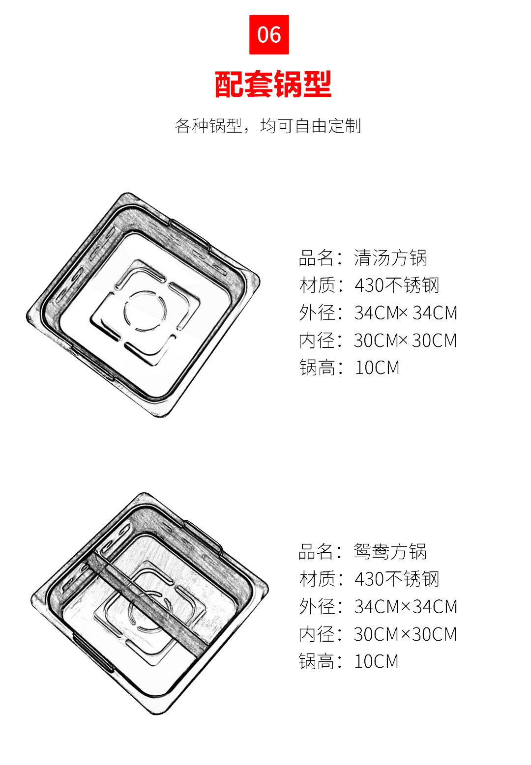 一人一锅无烟火锅桌无烟火锅设备(图2)